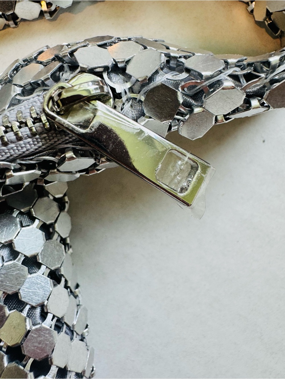ZARA
Metallic Mesh Shoulder Bag - Picture 8 of 9